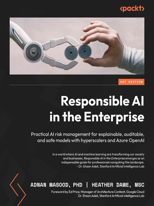 Title details for Responsible AI in the Enterprise by Adnan Masood - Available
